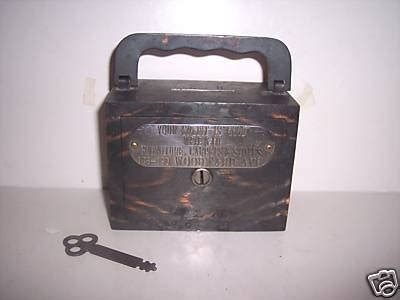 burns co. n. y. piggy bank saving coin bank 